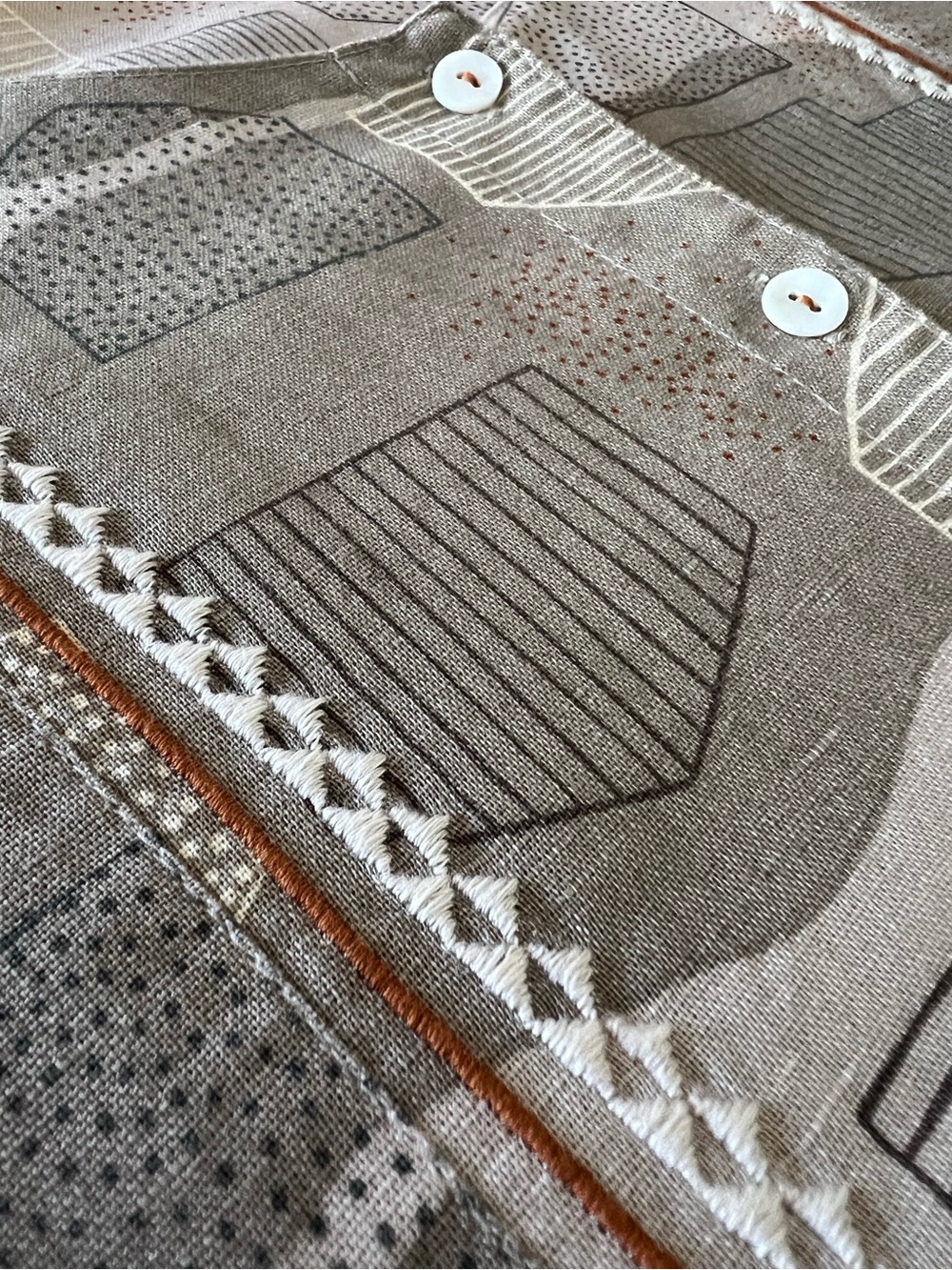 Gudrun Sjoden Alaska Woven Dress in Organic Cotton/Linen - Picture 9 of 16